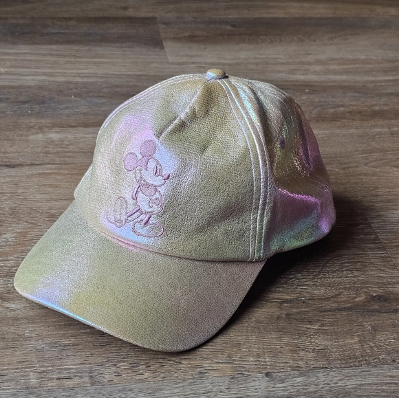 Disney Parks Walt Disney World 50th Anniversary Pink Iridescent Mickey Hat - Picture 5 of 12